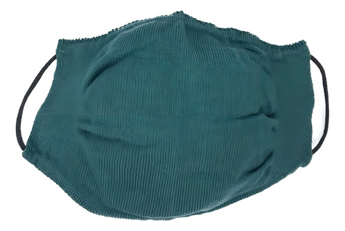 Barbijo Tapaboca Pack X2 Tejido Ajustable Reutilizable Fight Color Verde Musgo