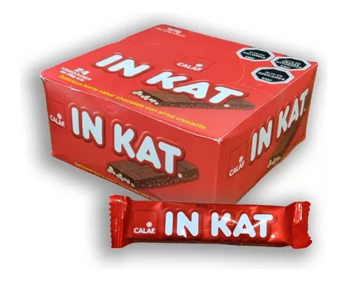 Caja Chocolate Inkat 24 Unidades
