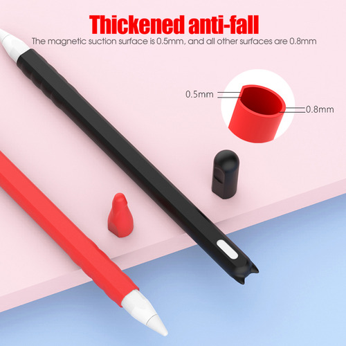 For Apple Pencil 2 Funda Colorida Silicona Suave Compatible
