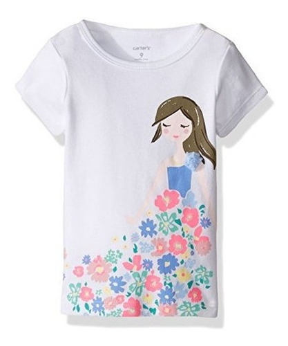 Camiseta Estampada Para Niñas Del Carter  Toddlerkid Color 