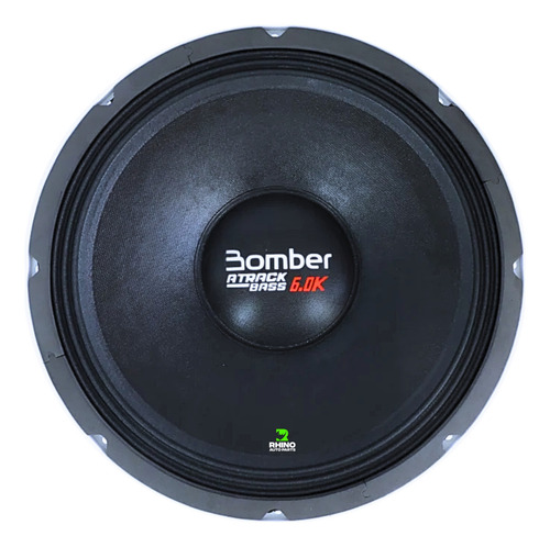 Alto Falante Atrack Bass 6k Bomber 3000w Rms 4 Ohms 15 Poleg Cor Branco