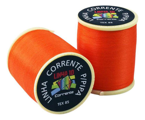 Linha Para Pipa Nº10 Com 457m 500 Jardas Laranja