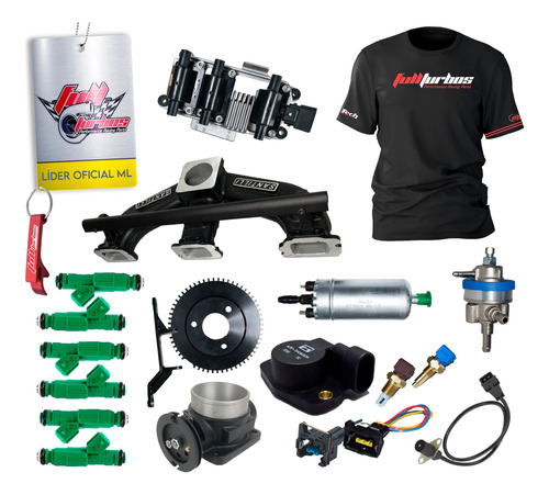 Kit Para Injeções Programáveis Opala 6c S/ Fueltech +12x S/j