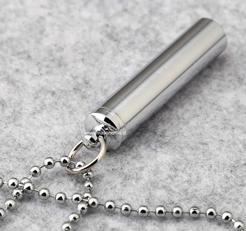 Nuevo Elegante Colgante Acero - Cilindro- Exclusivo Original