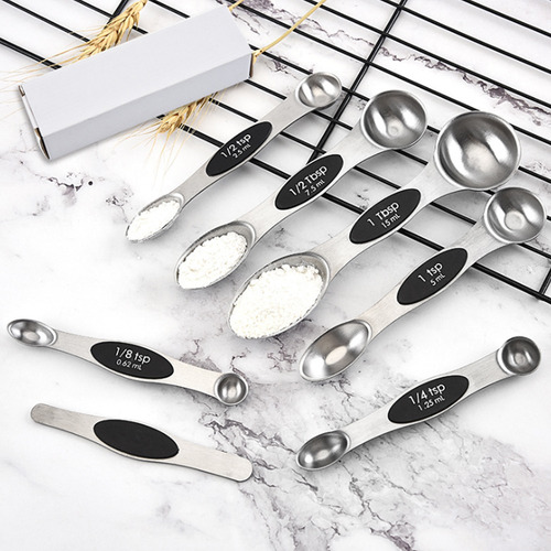 8-piece Magnetic Measuring Spoons Set Fits And