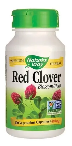 Red Clover Flor De Trébol Rojo 800 Mg 100 Capsul Natures Way