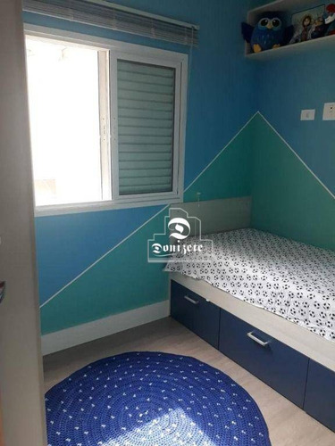 Cobertura Com 3 Dormitórios À Venda, 84 M² Por R$ 660.000,10 - Parque Das Nações - Santo André/sp - Co11587