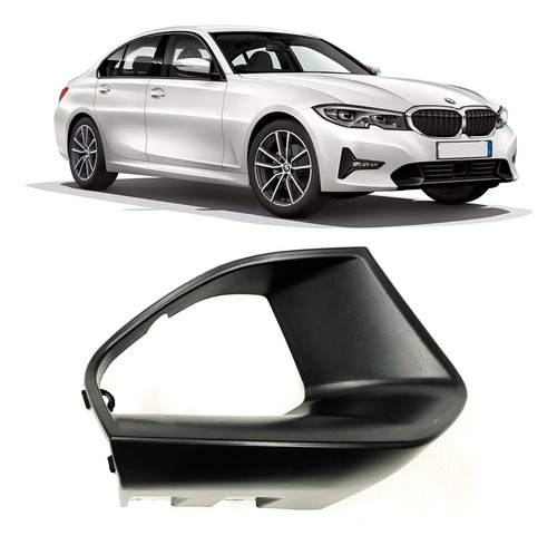 Moldura Passageiro Parachoque Bmw G20 320i Sport 2020 2022