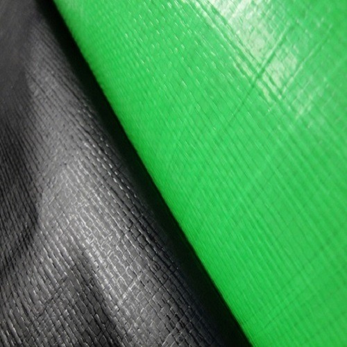 Lona Plástica Impermeável Verde Preto 2x2,2 Mts Sem Ilhos