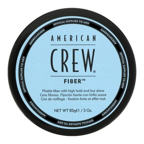 Cera Fija Fuerte Con Brillo Suave American Crew Fiber 85gr