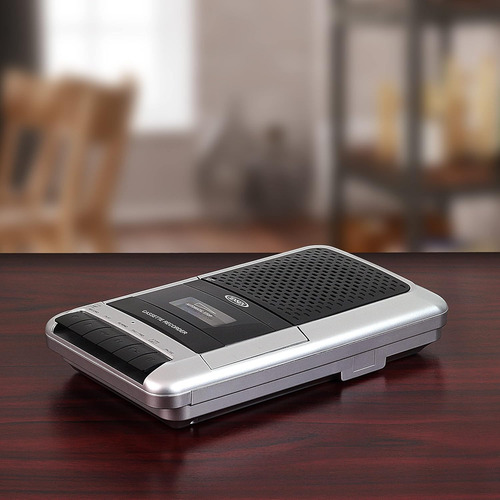 Jensen® Cassette Player/recorder Standard Plata
