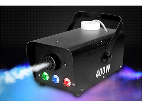 Imagen 2 de 7 de Maquina Humo 400w Led Inalambrica Incluye 1 Litro Liquido