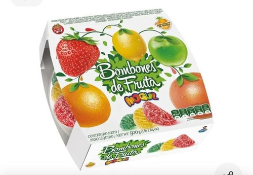 Bombon De Fruta Mogul X 500 Grs Golosinera Naranjaylimon