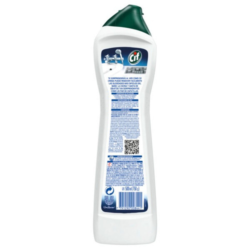 Imagen 2 de 2 de Limpiador Cif Original en crema 500ml