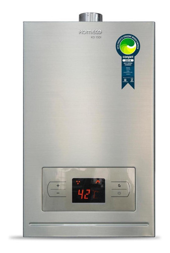 Aquecedor A Gás Komeco Digital Inox 15l Min Ko 15di Glp