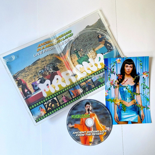 Dvd Marina Ancient Dreams Live From The Desert 2021 + Bônus