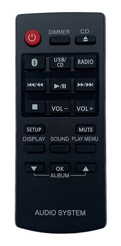 Control Remoto Para Sistema De Audio Panasonic 