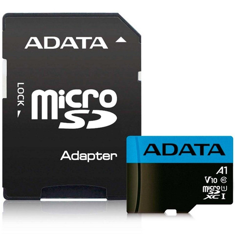 Memoria Micro Sdxc 64gb Adata Clase 10 Video Full Hd V10 Juegos A1