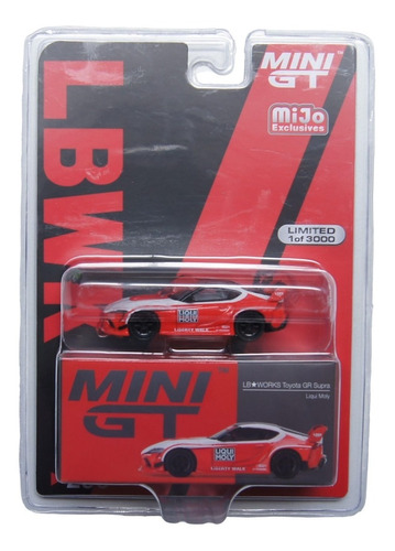 Mini Gt Lb Works Toyota Gr Supra (liqui Moly)