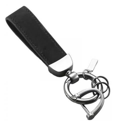 2 Auto Llaveros Llavero Clip Resistente Al Desgaste Negro