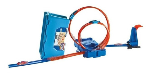 Imagen 2 de 10 de Pista Hot Wheels Set Multiacrobacias Track Builder