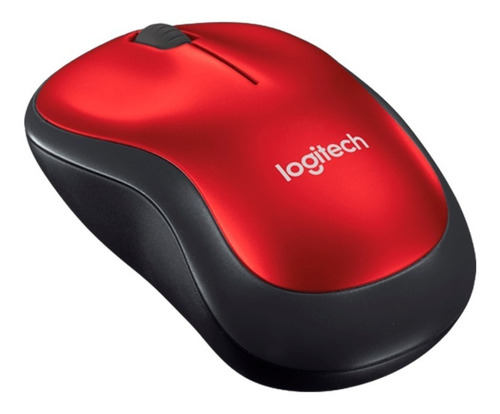 Mouse Logitech M185 Inalambrico Rojo