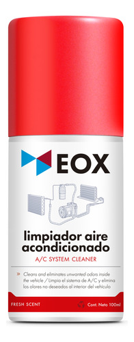 Limpiador De Aire Acondicionado Air-co Cleaner Eox 100 Ml