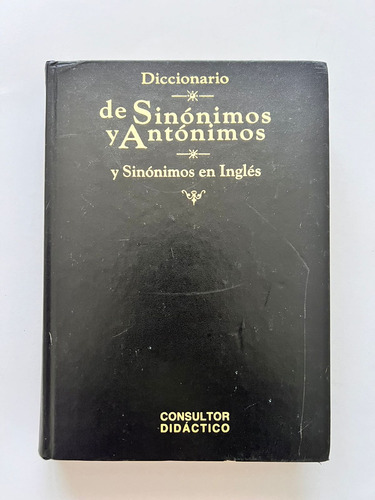 Diccionario De Sinónimos Y Antónimos Y Sinónimos En Inglés 
