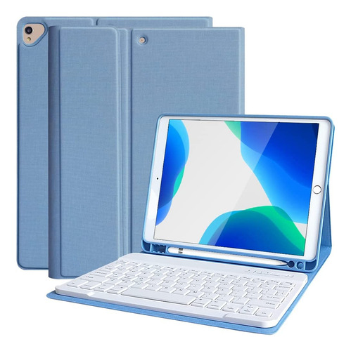 Funda Con Teclado Para iPad 10.2 / Pro 10.5 / Air 3 Kbcase