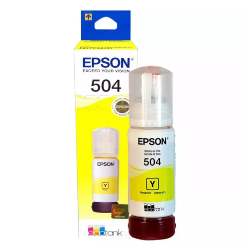 Botella De Tinta Epson ® Yellow T504420