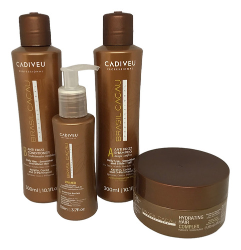 Brasil Cacau Kit 4 Productos (mantenimiento En Casa)