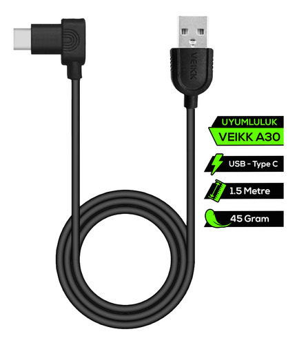 Veikk - Cable Usb Para Tablet De Dibujo Gráfico A30