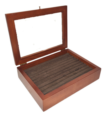 Estuche Para Joyería De Cedro Rojo Personalizable Marrón