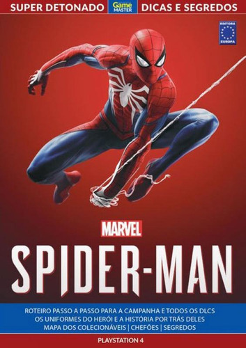 Especial Super Detonado Playstation - Marvel's Spider-man, De A Europa. Editora Europa, Capa Mole Em Português