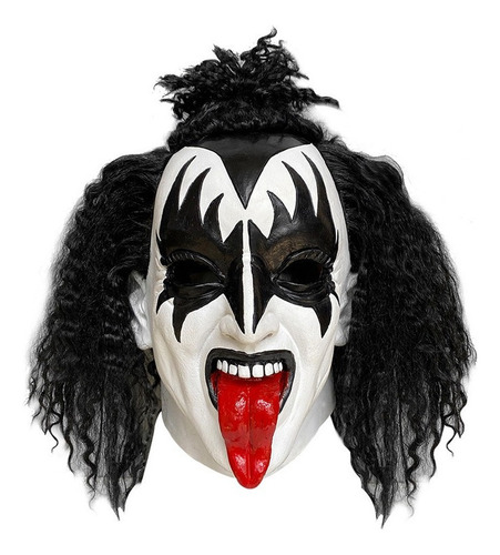 Disfraz De The Demon Accesorio Máscaras Cosplay Kiss Gene