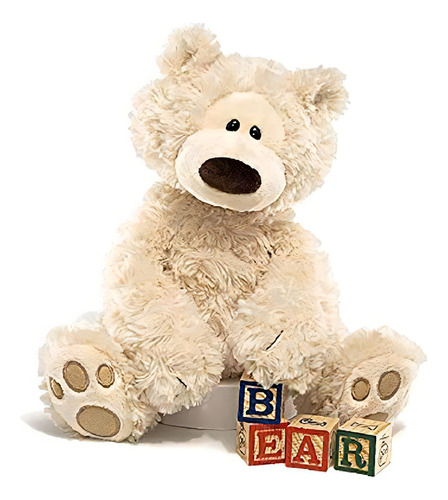 Gund Philbin Teddy Bear Felpa De Peluche Beige 12