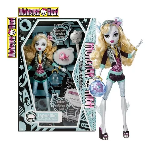 Monster High Lagoona Blue Wave Original Mattel 2009