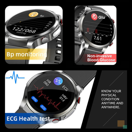 Reloj Bluetooth Ecg Ppg Reloj Para Diabéticos De Presión Art