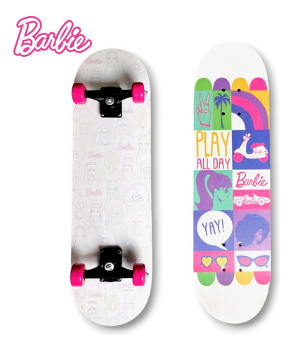 Cyc Skateboard Patineta Barbie Juguete T378316