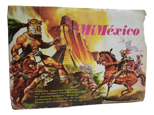 Album De Estampas Mi Mexico Antiguo Vintage 1980