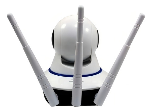 Câmera Ip 3 Antenas Wifi Wireless 3ª Geração Visão Notu
