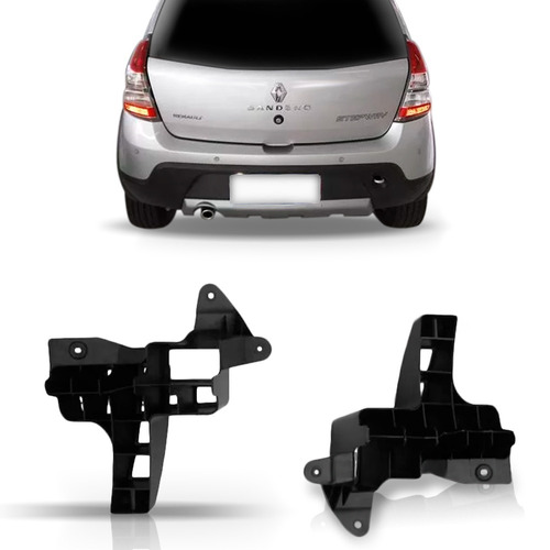 Guia Parachoque Traseiro Sandero Stepway 2008 A 2014