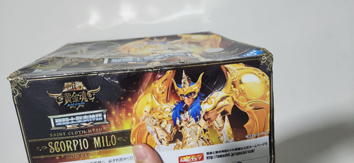 Bandai Ex Cloth Myth Escorpiao Miro Sog Milo Soul Of Gold