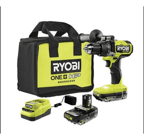 Ryobi Rotomartillo Inalámbrico Pblhm101k2 Cargador Y 2 Bater