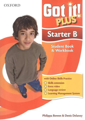 Got It! Plus Starter B Sb/wb With Cd-rom - 1st Ed, De Bowen, Philippa. Editora Oxford University, Capa Brochura Em Inglês Americano