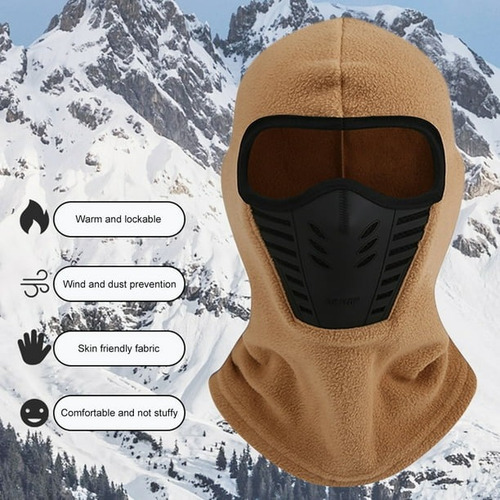 Pasamontaña Balaclava Termico Mascara De Goma Polar Invierno