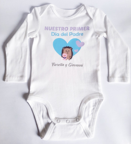 Body Bebe Estampado Día Del Padre Personalizado