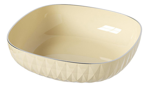 Estante Para Frutas, Platos Para Refrigerios, Cuadrado