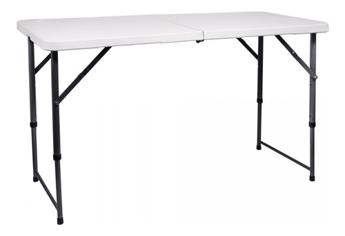 Mesa Plegable De Camping Jardín Tipo Valija 120 Cm