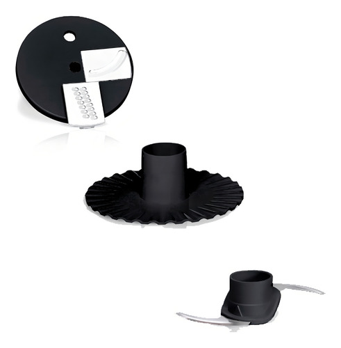Multiprocesadora Whitenblack Con Vaso Procesador 1l Amwb02 Blanco